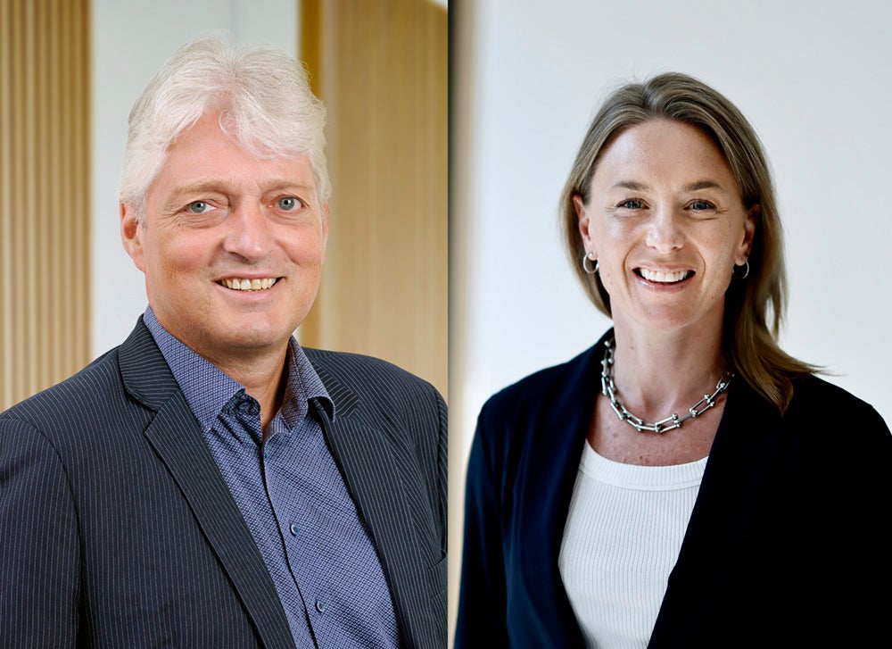 Morten Frank Pedersen och Helena Bladh