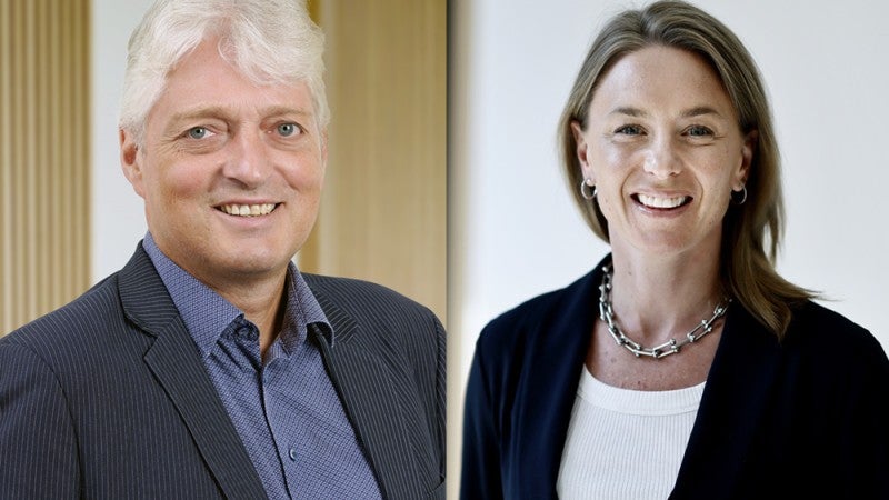 Morten Frank Pedersen och Helena Bladh