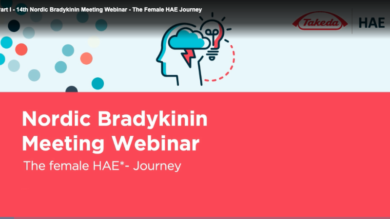 Nordic Bradykinin Meeting The Female HAE Journey part 1