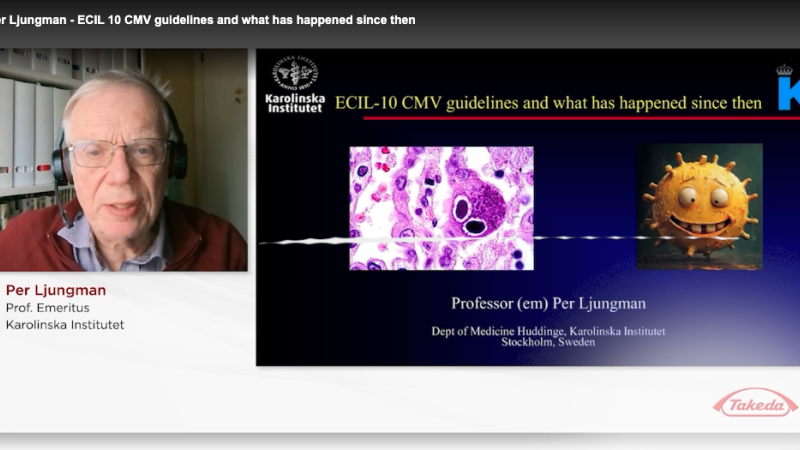 Per Ljungman ECIL 10 CMV guidelines