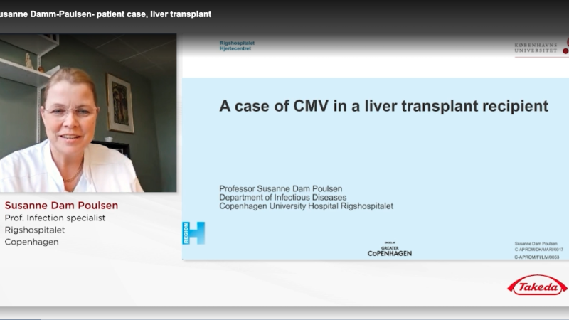 Susanne Dam Poulsen A case of CMV in a liver transplant recipient